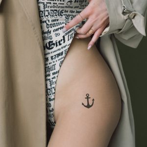 tattoo anker anchor illustratie studio tosca